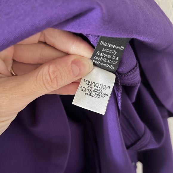 Diane von Furstenberg Jaelyn Purple Dress NWOT - Picture 7 of 10